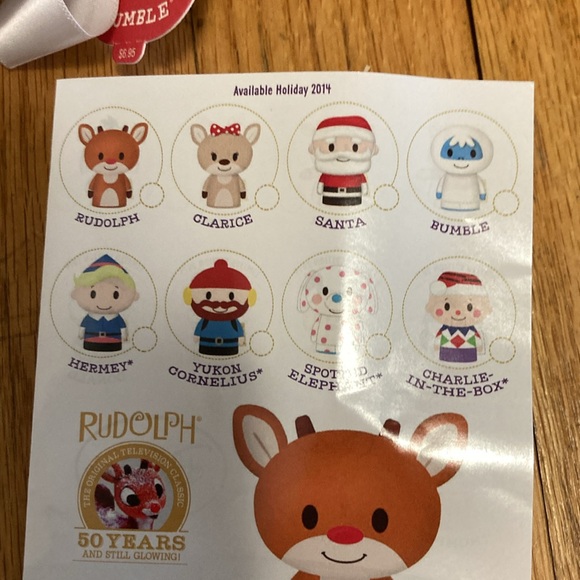 Hallmark Vintage Itty Bitty Rudolph the Red Nose Reindeer NWT - Picture 2 of 4